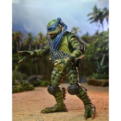 Universal Monsters x TMNT - 7” Scale Action Figure – Leonardo as the Creature