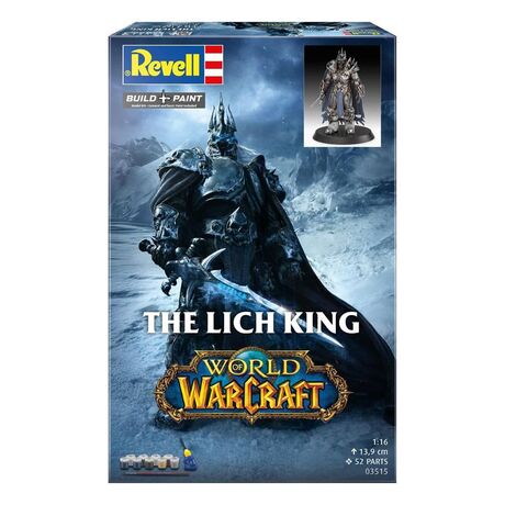 World of Warcraft Model Kit Gift Set 1/6 Lich King 13cm