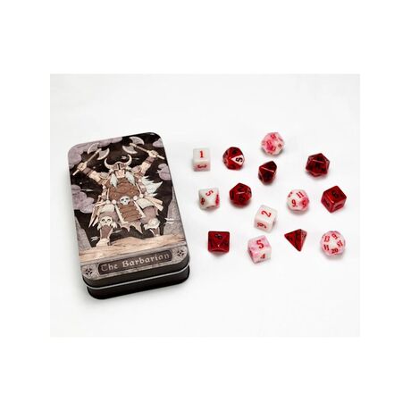 Character Class Classic RPG Dice Set Barbarian (13)
