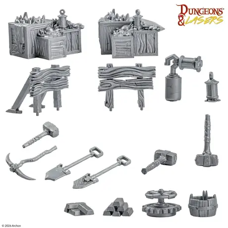 Dwarven Train Set