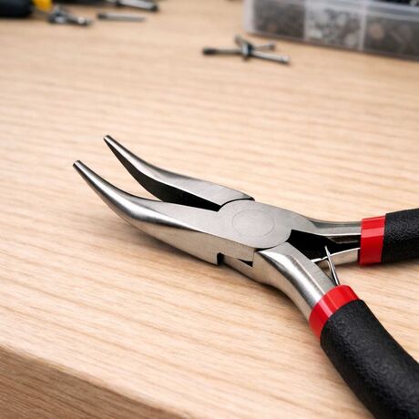 Bent Long Nose Pliers