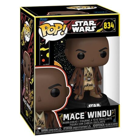 Funko Pop! Mace Windu (Retro) - Star Wars #834