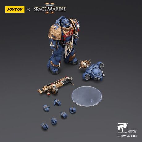 Ultramarines Heavy Relic Primus Armour w. Heavy Relic Bolt Rifle 13cm