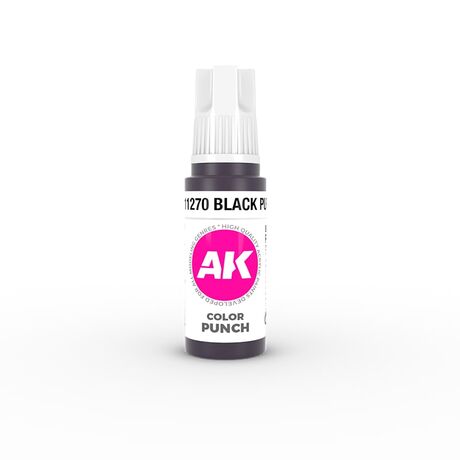 Black Purple Color Punch - AK 3GEN Acrylics 18ml