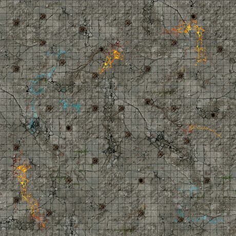 Dungeon Gaming Mat 3x3
