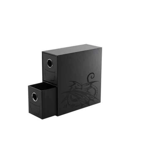 Dragon Shield Fortress Card Drawers Vertical 2 Black