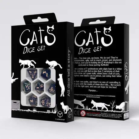 Cats Dice Set: Mittens