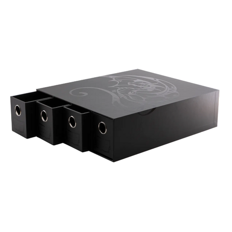Dragon Shield Fortress Card Drawers Horizontal 4 Black