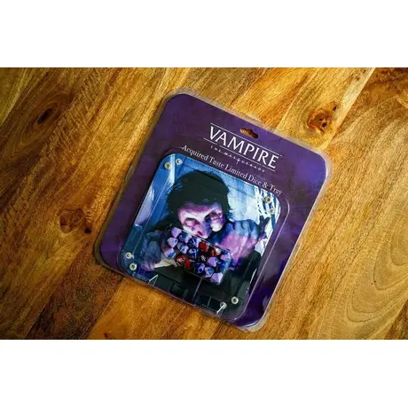 Vampire: The Masquerade 5th: Acquired Taste Dice & Tray
