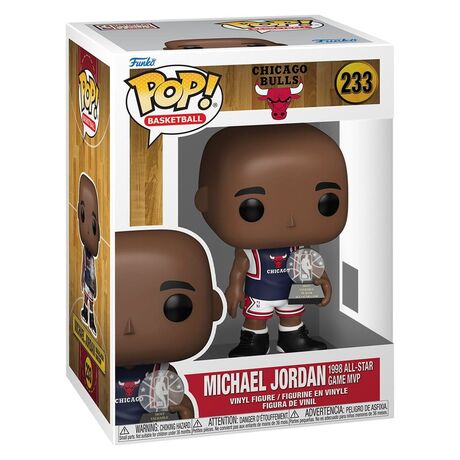 Funko Pop! Michael Jordan (1998 Asg Mvp) - Chicago Bulls NBA #233