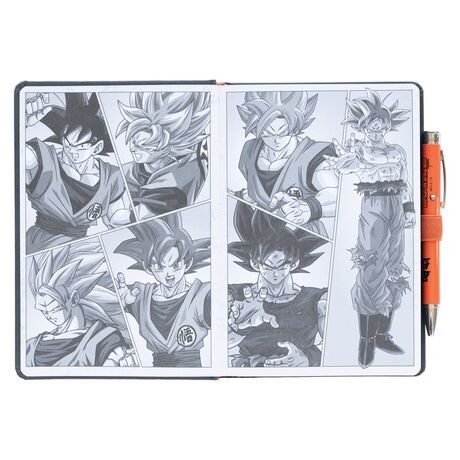 Dragon Ball Premium Notebook A5 with Projector Pen Super Goku