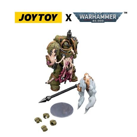 Death Guard Blightlord Termionator 2 with Flail Action Figure 1/18 14cm