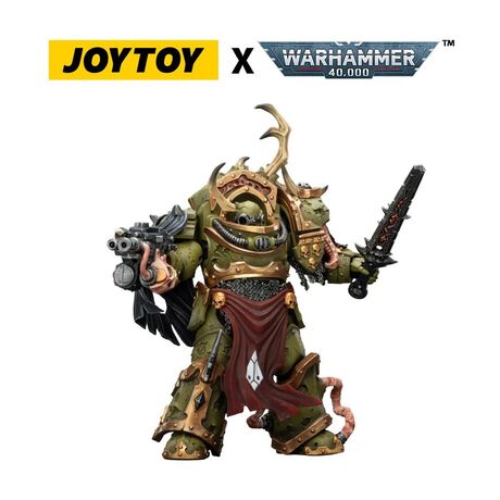 Death Guard Blightlord Terminator 3 with Combi Action Figure 1/18 14cm