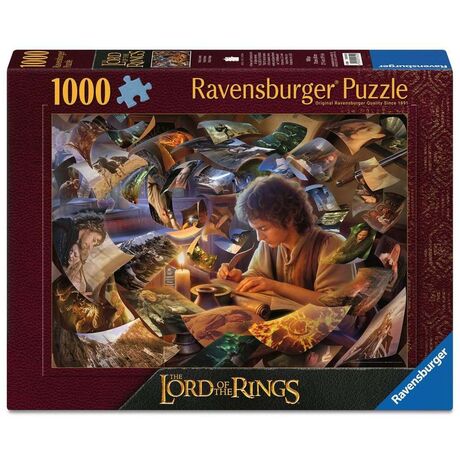Frodo's Journey - Lord of the Rings Puzzle (1000PCS)