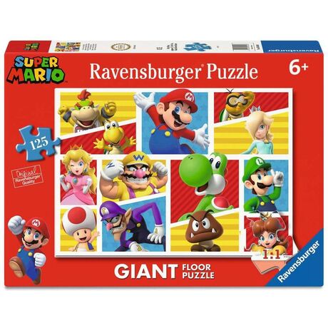 Mario's Friends and Foes - Super Mario Giant Floor Puzzle 125pcs