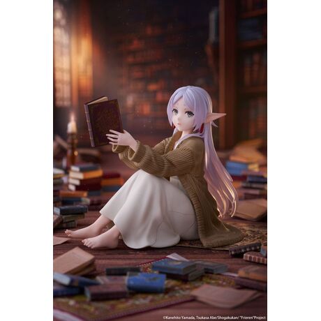 Frieren: Beyond Journey's End PVC Statue Desktop Cute Figure Frieren Roomwear Ver. 13 cm