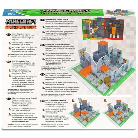 Minecraft Cave Adventure Logic Game