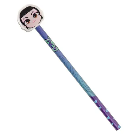 K-Pop Demon Hunters Zoey Pencil and Eraser