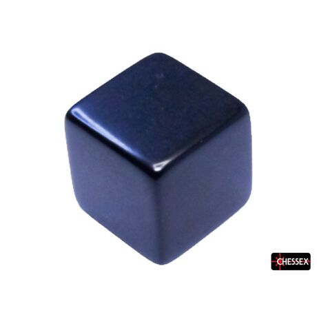 Blank 15mm D6 Opaque Black