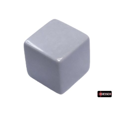 Blank 15mm D6 Opaque Grey