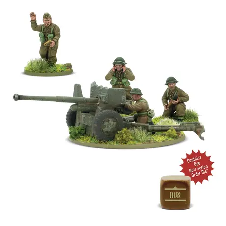 British 6-pounder Anti-Tank Gun