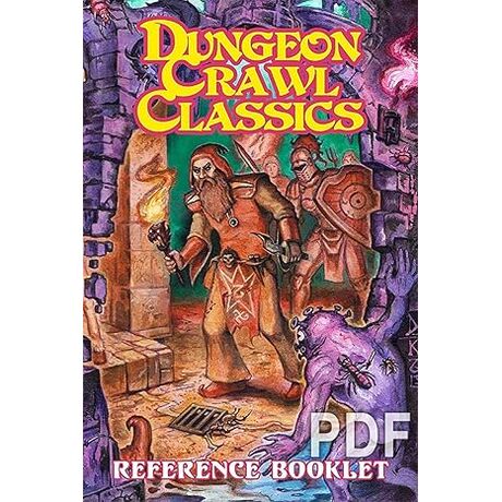 Dungeon Crawl Classics Reference Booklet