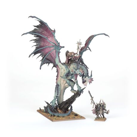Warriors of Chaos: Lord/Sorcerer on Chaos Dragon