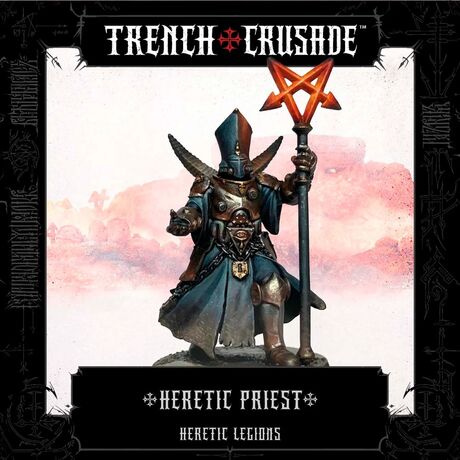 Heretic Legions: Heretic Priest (with staff & knife)