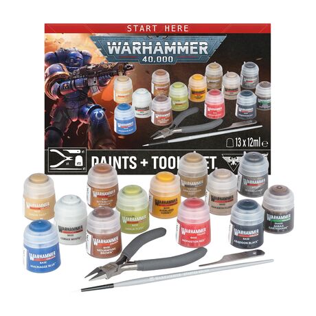 40K Paints + Tools GE/FRE/ITA/DUT/CZ/SLV