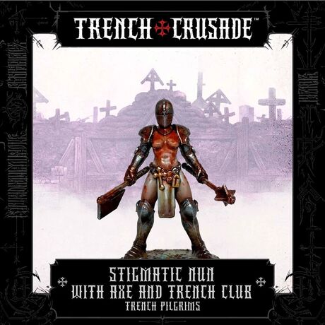 Trench Pilgrims: Stigmatic Nun with Axe and Trench Club
