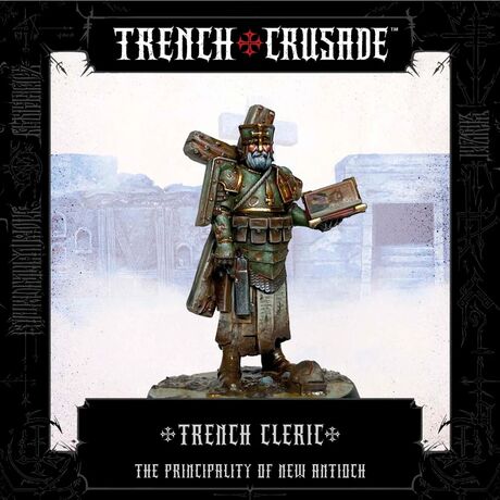 New Antioch: Trench Cleric (with Book and Pistol)