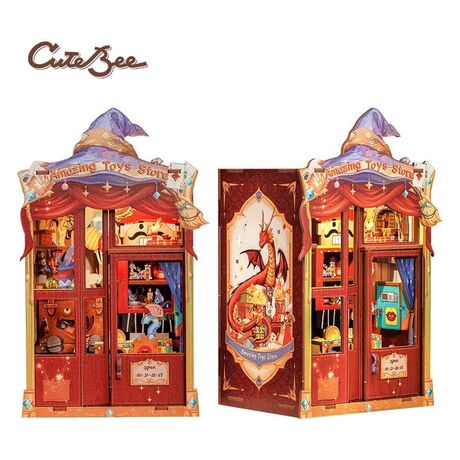 Book Nook Amazing Toy Store 17 x 12 cm