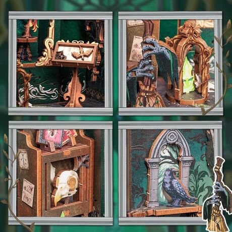 Book Nook The Darkness Herbarium 17 x 12 cm