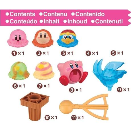 Kirby game Ice Cream Stacking Tower