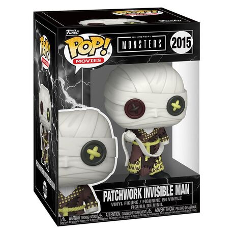 Φιγούρα Funko Pop! Patchwork Invisible Man - Universal Monsters #2015