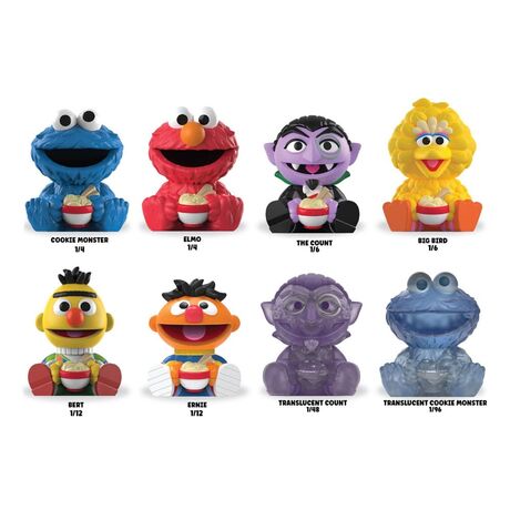 Sesame Street Rokimoto Cup of Fun Blind Box Figure 10 cm Wave 1