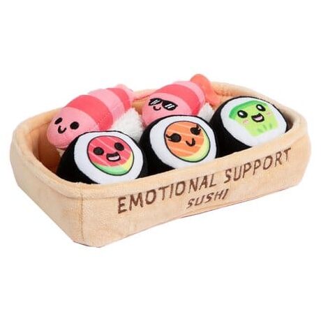 Relatable Emotional Support Plush Figure Sushi