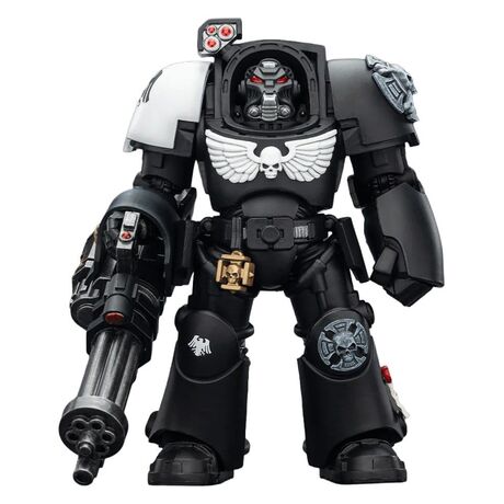 Raven Guard Terminator 3 with Power Fist and Assault Cannon Action Figure 14cm