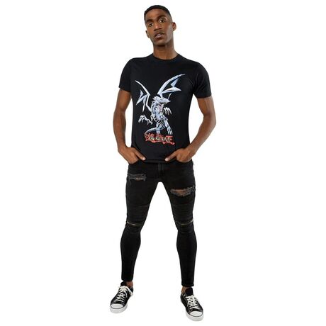 Yu-Gi-Oh! T-Shirt Blue Eyes White Dragon M