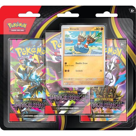ME05 Pitch Black 3-Booster Blister
