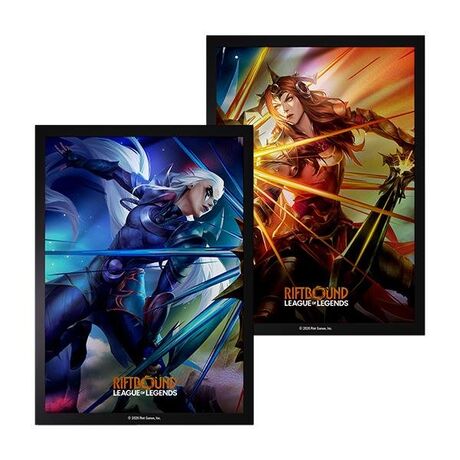 Riftbound: LOL TCG - Vendetta Diana vs Leona Sleeves