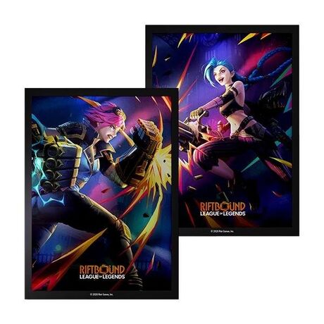 Riftbound: LOL TCG - Vendetta Vi vs Jinx Sleeves