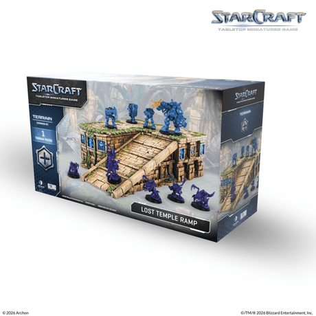 StarCraft: Lost Temple Ramp - Terrain Expansion set