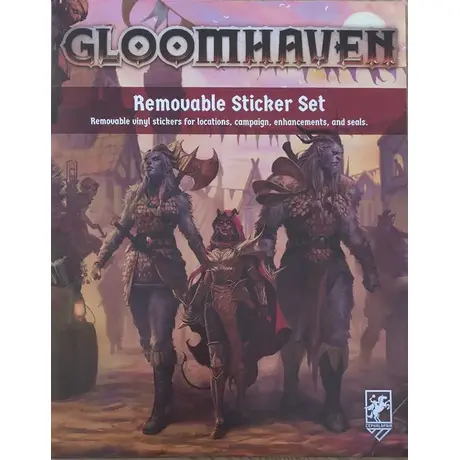 Gloomhaven 2nd Edition Removable Sticker Set