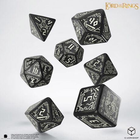 The Lord of the Rings: Moria Dice Set Glow