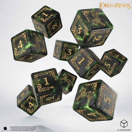 The Lord of the Rings: Rohan 10xd6 Dice Set