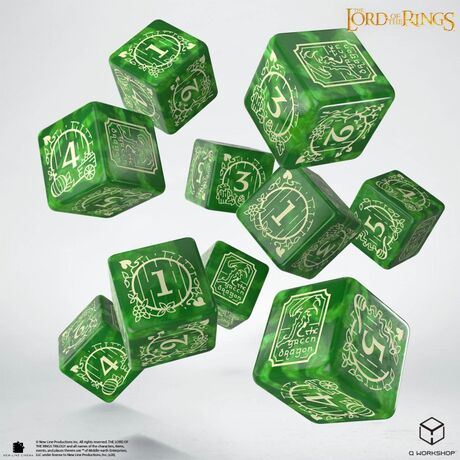 The Lord of the Rings: Shire 10xd6 Dice Set