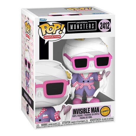 Funko Pop! Invisible Man - Universal Monsters #2412 CHASE