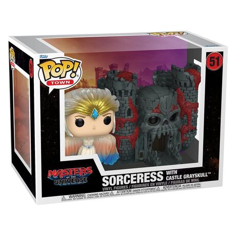 Funko Pop! Town: Sorceress w/Castle Grayskull - Masters of the Universe #51