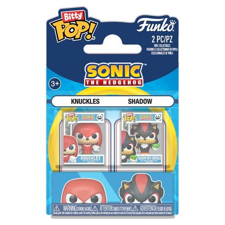 Bitty Pop! Knuckles & Shadow - Sonic the Hedgehog